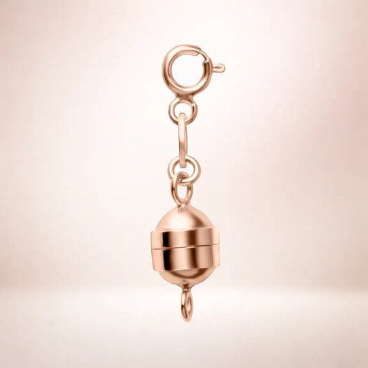 Unisex Kettenverlängerung 925er Sterling Silber mit Federringverschluss - 25mm