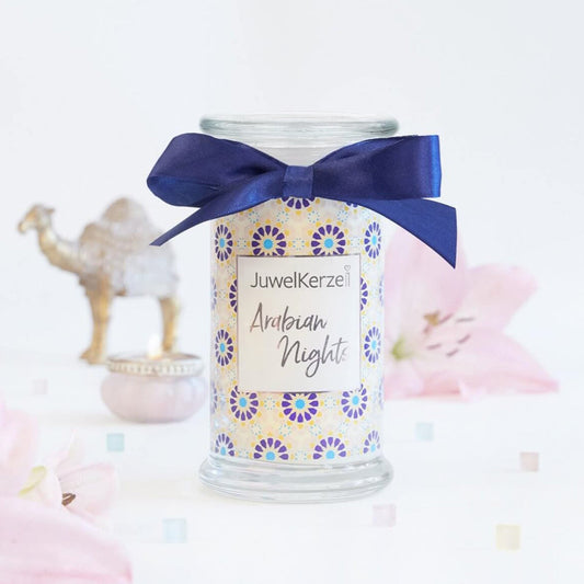 Juwelkerze mit Armband - Duftkerze mit Schmucküberraschung