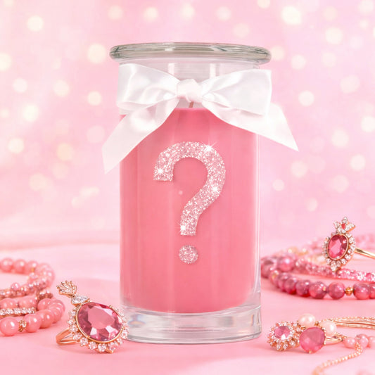 Überraschungs-Juwelkerze mit Schmuck aus 925 Sterling Silber