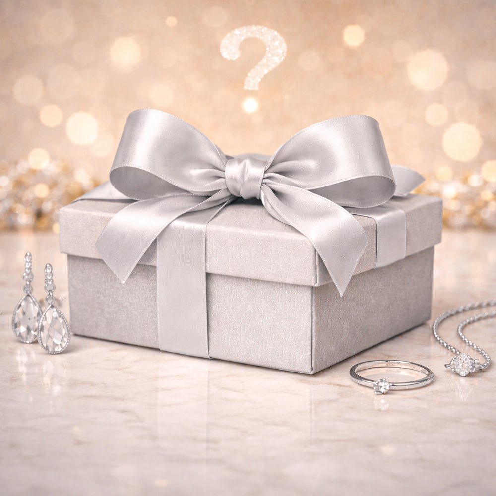 Schmuck-Überraschungsbox aus 925 Sterling Silber