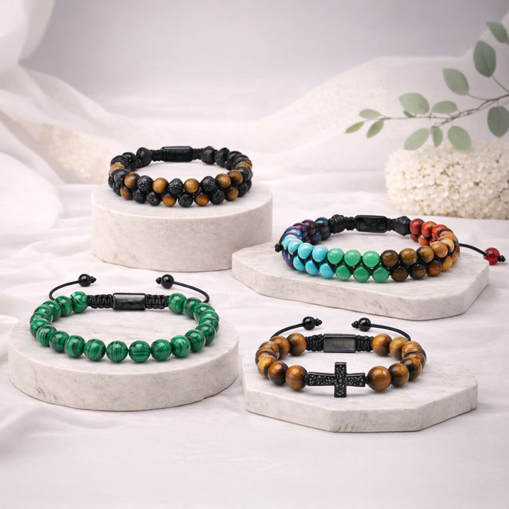 Armbänder mit Perlen