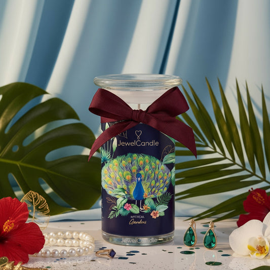 Juwelkerze mit Ring - Duftkerze mit Schmucküberraschung