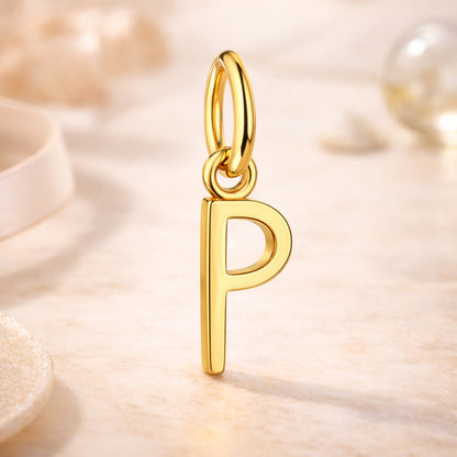 Buchstabenanhänger aus 333er Gold