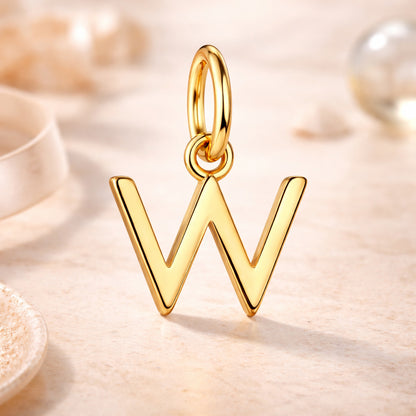 Buchstabenanhänger aus 333er Gold
