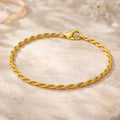 333 Gold Kordelarmband für Damen