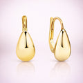 Damen Ohrhänger 375 Gelbgold glanz - 1,5cm