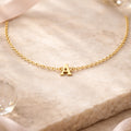 585 Gold Armband mit Buchstabe A