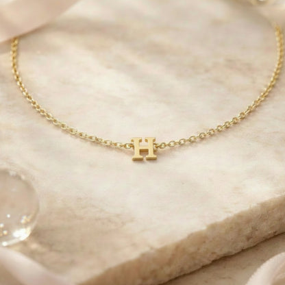 585 Gold Armband mit Buchstabe H