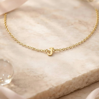 585 Gold Armband mit Buchstabe J