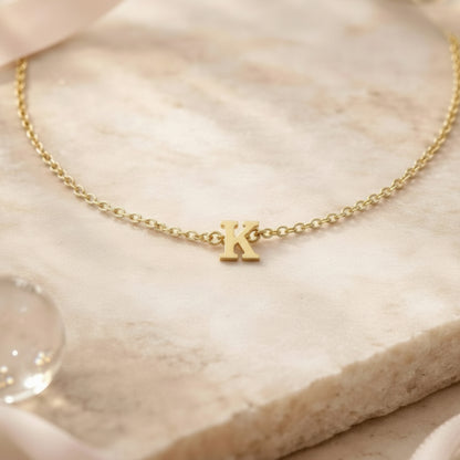 585 Gold Armband mit Buchstabe K
