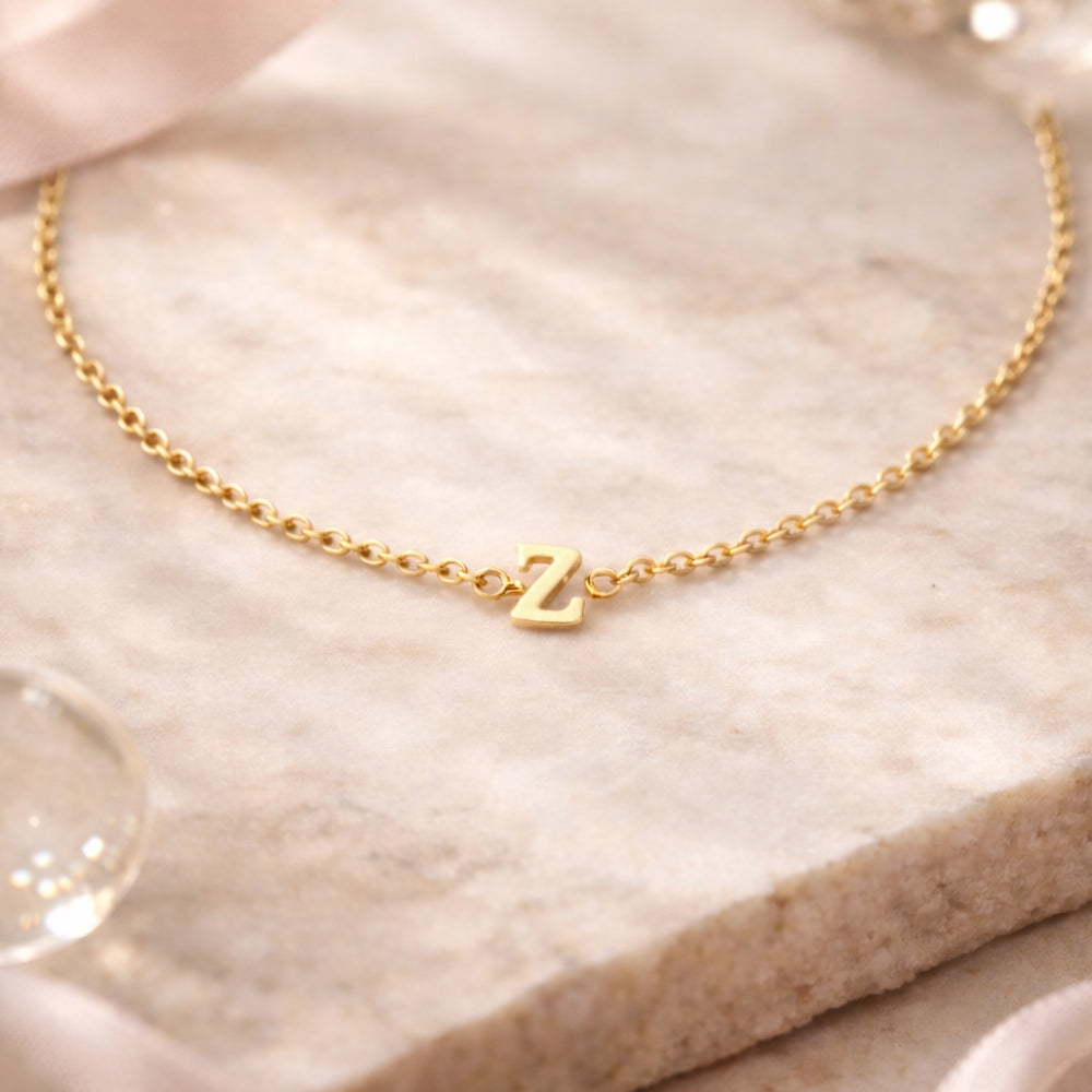 585 Gold Armband mit Buchstabe Z