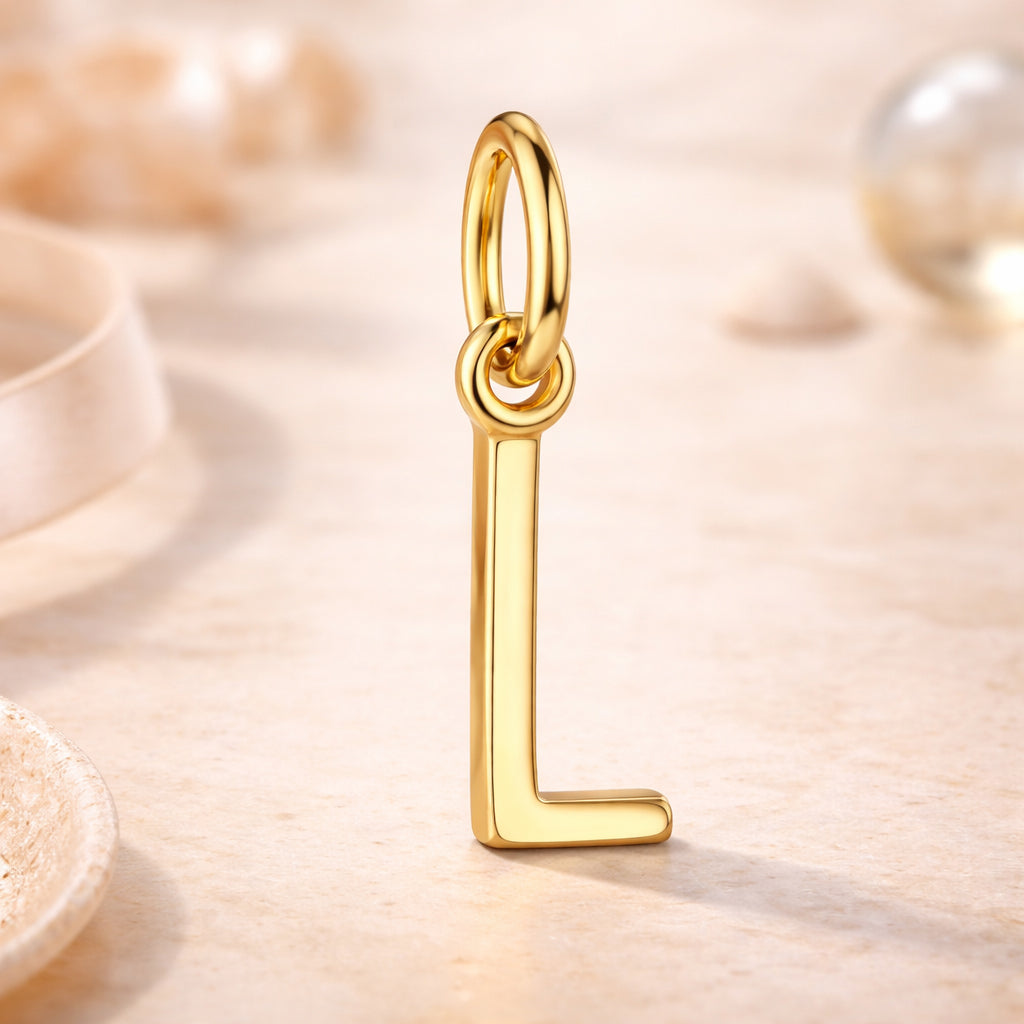 Buchstabenanhänger aus 585er Gold