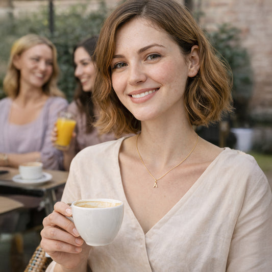Buchstabenanhänger aus 585er Gold