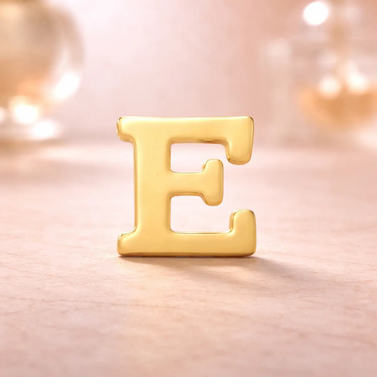Damen Ohrstecker 585 Gold Buchstabe - Einzelner Ohrstecker