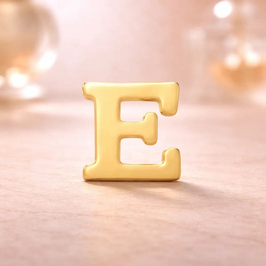 Damen Ohrstecker 585 Gold Buchstabe - Einzelner Ohrstecker