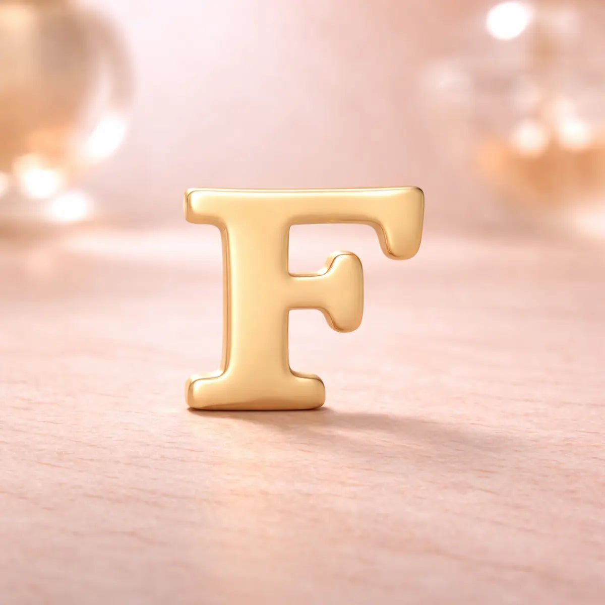 Damen Ohrstecker 585 Gold Buchstabe - Einzelner Ohrstecker