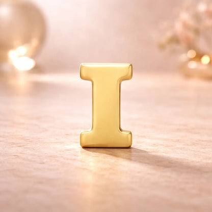 Damen Ohrstecker 585 Gold Buchstabe - Einzelner Ohrstecker