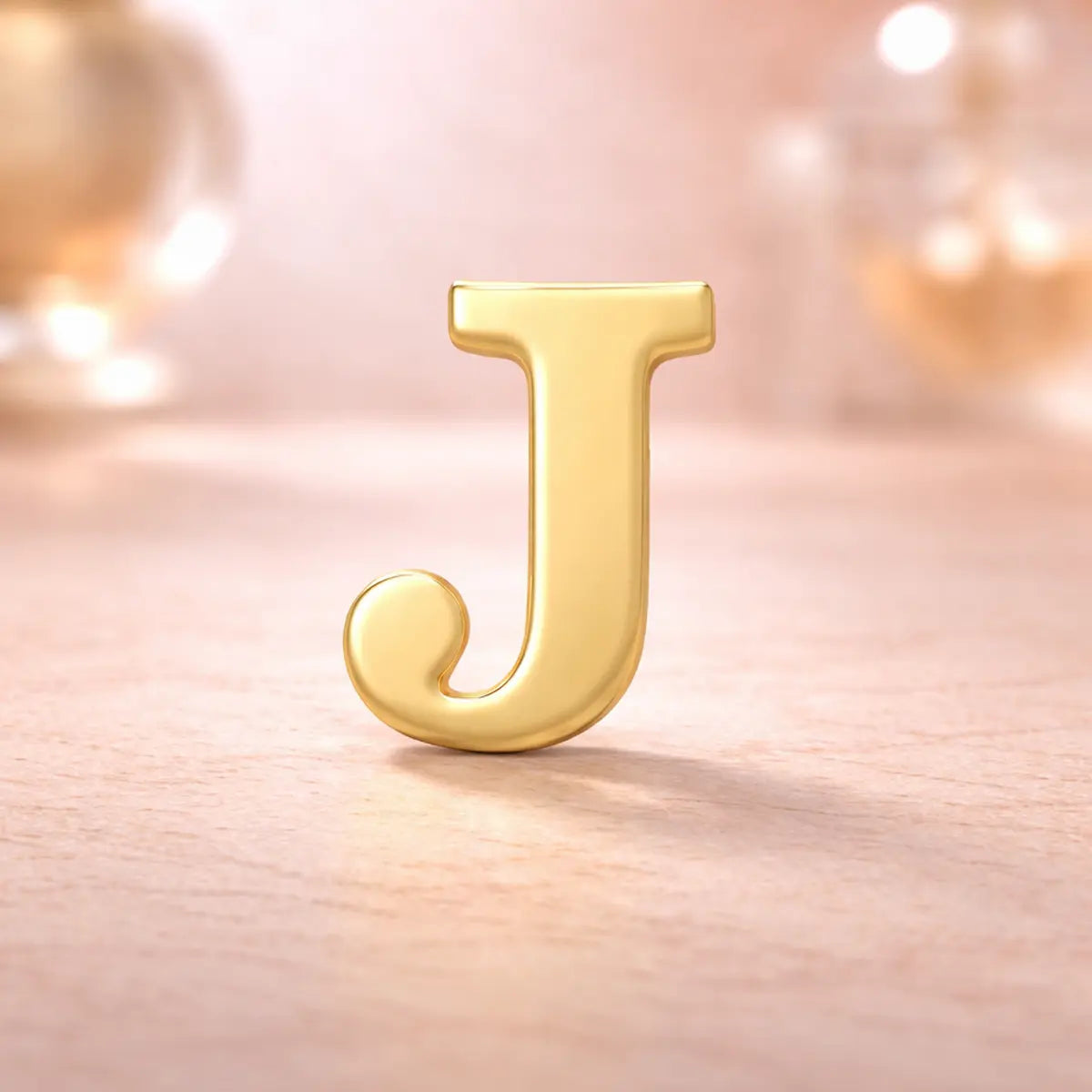 Damen Ohrstecker 585 Gold Buchstabe - Einzelner Ohrstecker