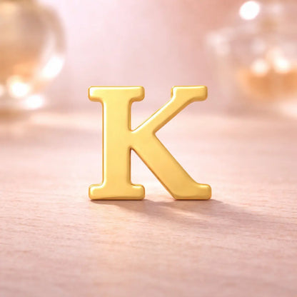 Damen Ohrstecker 585 Gold Buchstabe - Einzelner Ohrstecker