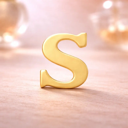 Damen Ohrstecker 585 Gold Buchstabe - Einzelner Ohrstecker