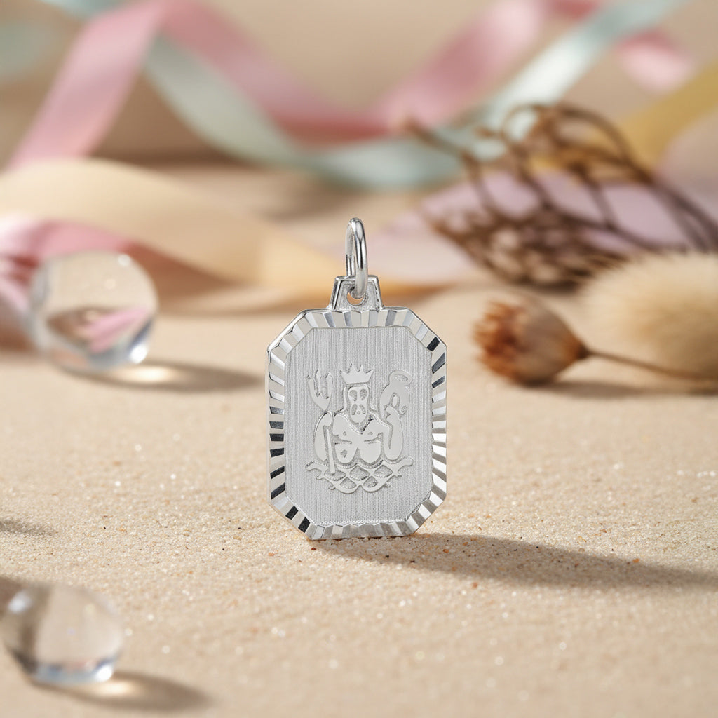 Sternzeichen Anhänger 925 Sterling Silber rhodiniert - alle 12 Sternzeichen
