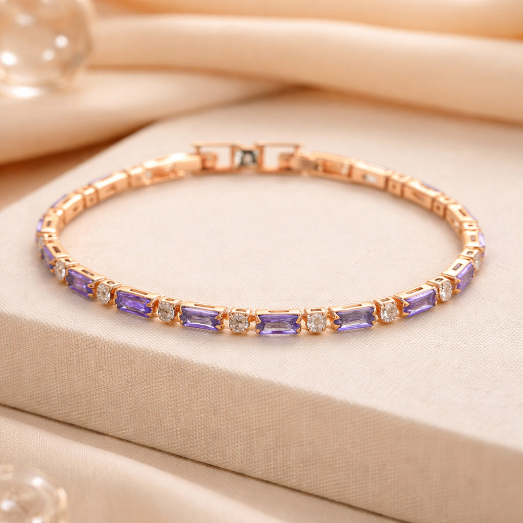 Armband aus 925er Sterling Silber - Zirkoniamix
