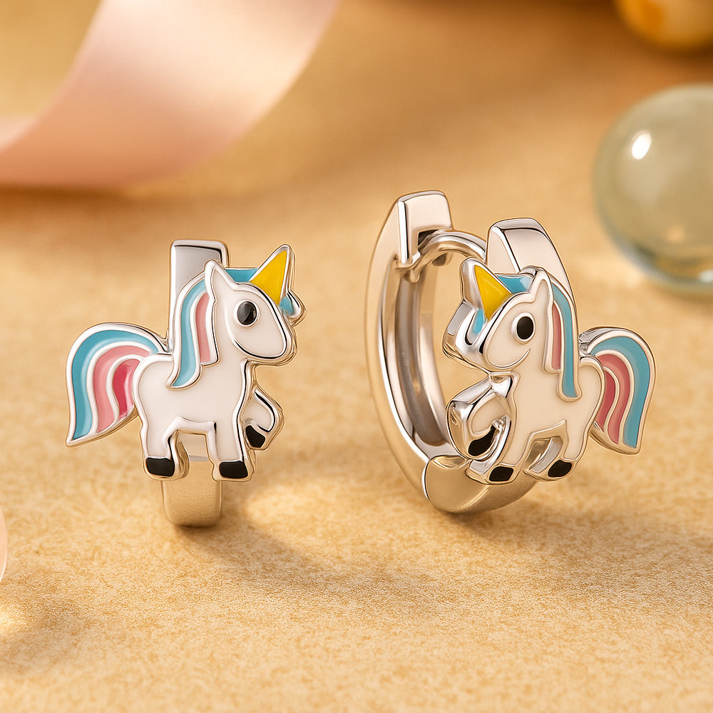 Einhorn Geschenkset für Kinder aus 925 Sterling Silber