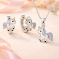 Einhorn Geschenkset für Kinder aus 925 Sterling Silber