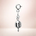 Unisex Kettenverlängerung 925er Sterling Silber mit Federringverschluss - 25mm