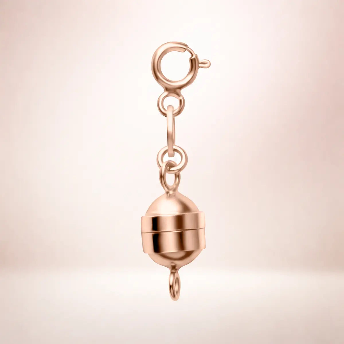 Unisex Kettenverlängerung 925er Sterling Silber mit Federringverschluss - 25mm
