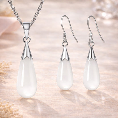 Schmuck Set aus 925er Sterling Silber, Gem Drops