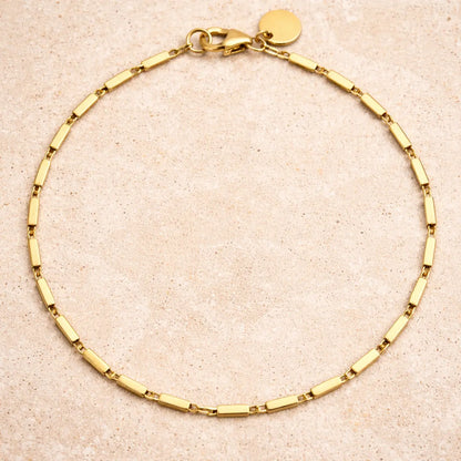 Armband Damen 925 Sterling Silber Stäbchendesign - 19cm