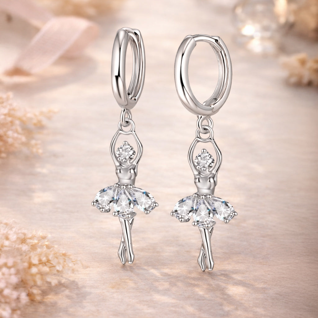 Schmuck Set aus 925er Sterling Silber, Dancing Ballerina