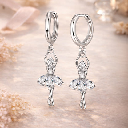 Schmuck Set aus 925er Sterling Silber, Dancing Ballerina