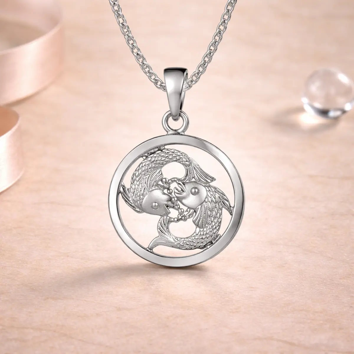 Sternzeichen Anhänger 925 Sterling Silber 1 Edelstein - Alle 12 Tierkreiszeichen