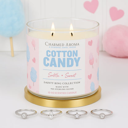 Charmed Aroma Duftkerze mit Ring - Schmucküberraschung