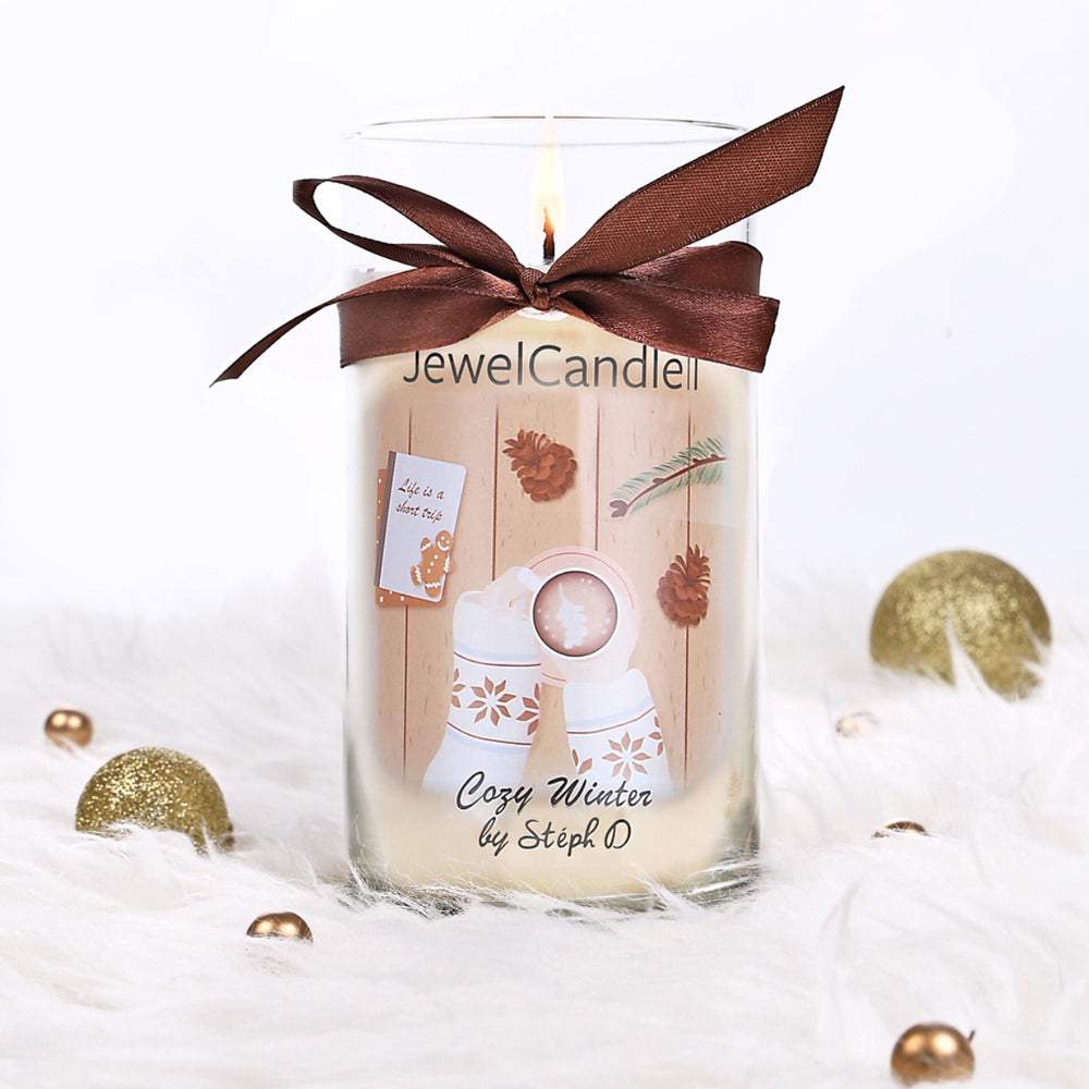 Juwelkerze mit Armband - Duftkerze mit Schmucküberraschung