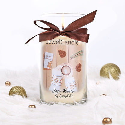 Juwelkerze mit Armband - Duftkerze mit Schmucküberraschung