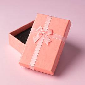 Schmuckverpackung in Rosa, 8,0cm x 5,0cm x 2,5cm