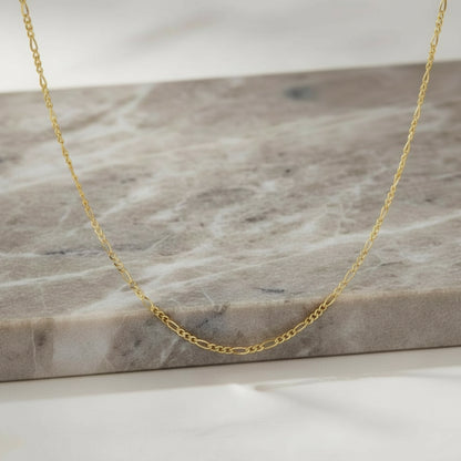 Halskette / Figarokette aus 333er Gold, verschiedene Längen