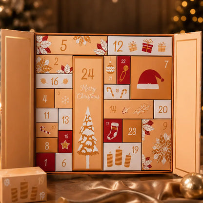 Limitierter Schmuck Adventskalender Damen - Edelstahl und 925 Sterling Silber