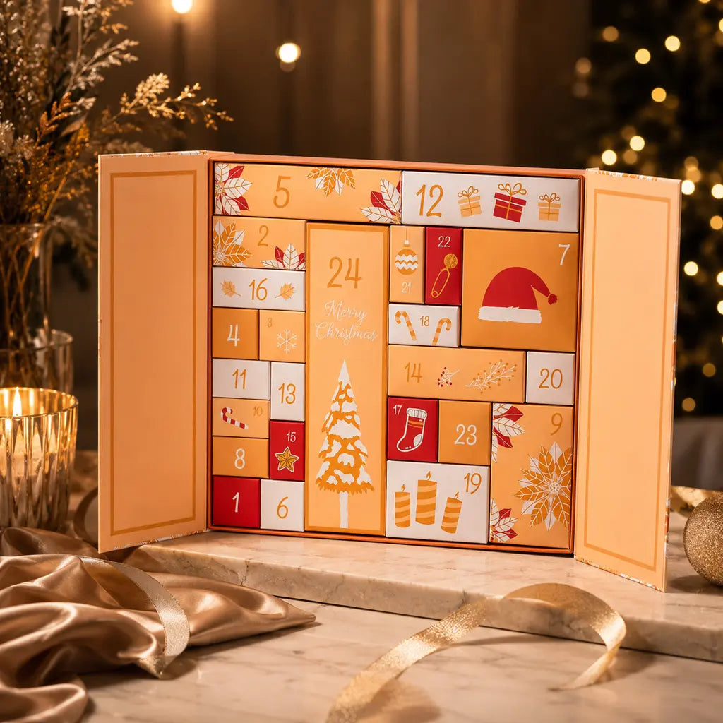 Limitierter Schmuck Adventskalender Damen - Edelstahl und 925 Sterling Silber