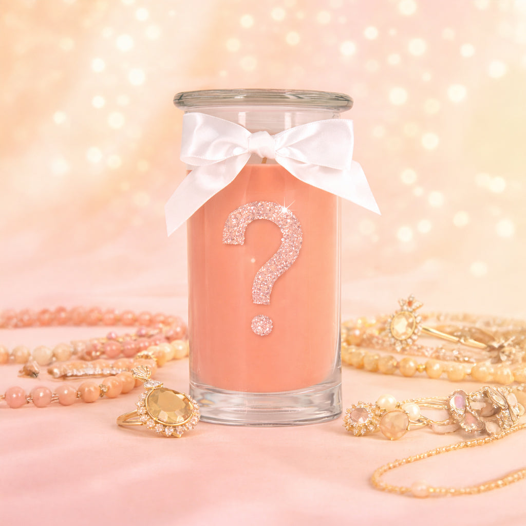 Überraschungs-Juwelkerze mit Schmuck aus 925 Sterling Silber